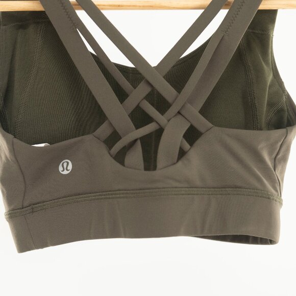 Lululemon Free To Be Elevated Bra *Light Support, DD/E Cup Army Green | 2 - Picture 3 of 9